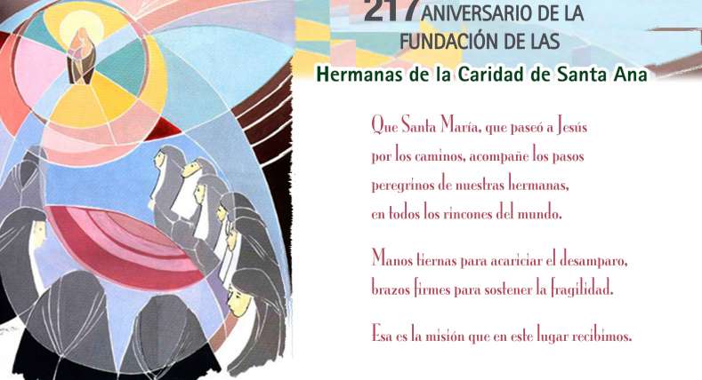 Las Hermanas de la Caridad de Santa Ana celebran su 217 aniversario
