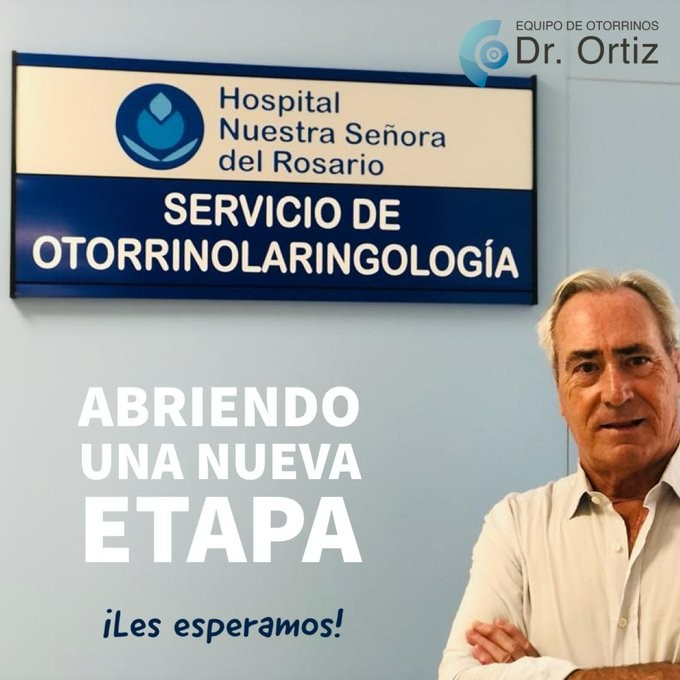 El Dr. Pablo Ortiz dirigirá el Servicio de Otorrinolaringología - Nuestra Señora del Rosario